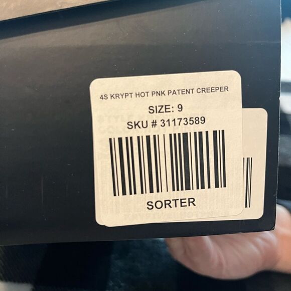 Strange Cvlt Hot Pink Patent Krypt Creepers NWT Size 9 Women’s - Picture 11 of 12